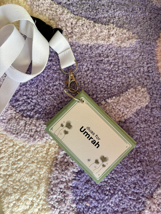 Umrah cards + Lanyard